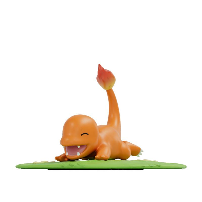Genuine Pikachu Keychain Snorlax Squirtle Charmander Anime Action Figures Toys Keyring Fragrance Pendant Halloween Gifts