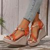 Fashion Women Wedges Sandals New Summer Fashion Designer Shoes for Women High Quality Platform Sandals Casual Outdoor Sandals Women