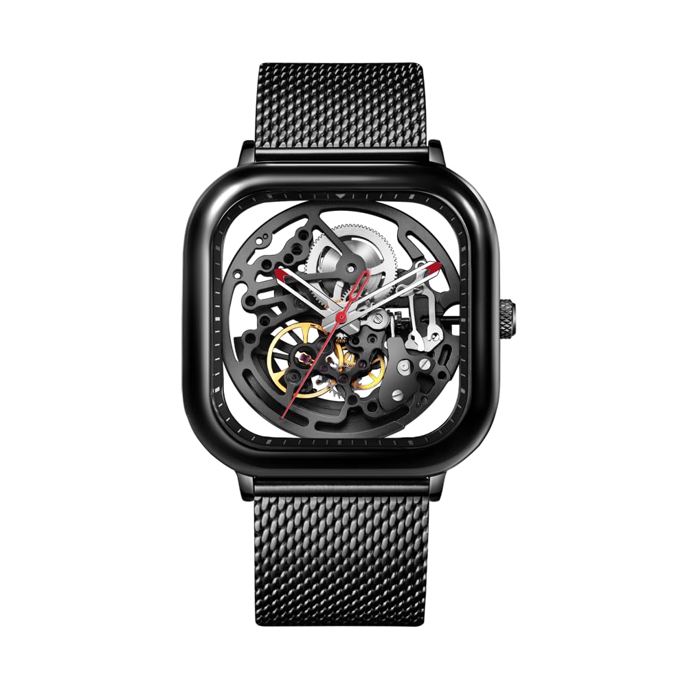 Automatic Watch CIGA Design Series C SKELETON Black Genuine Product Black [SIGA Design] Z011-BLBL-W13 Men's