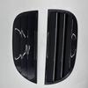 For Peugeot 308 II 2014 2015 2016 2017 2018  The triangular louver window frame of the car's rear window is bright black