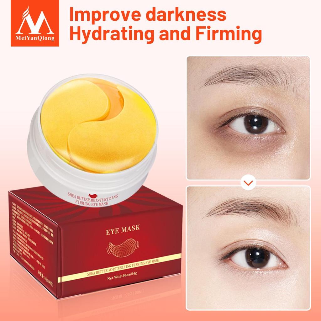 Гидрогелевые увлажняющие патчи MeiYanQiong от тёмных кругов под глазами с авокадо и маслом ши