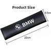 SHEJ3 2Pcs Car Safety Belt Shoulder Cover for BMW F20 F40 F22 F30 E90 F32 F06 F07 F46 F10 X1 X2 X3 X4 X5 X6 X7 Auto Accessories