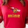 Bee Mine T-Shirt / Minecraft Inspired Valentine’s Day / Unisex Teen + Adult