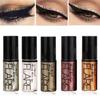 New Professional Shiny Eye Liners Cosmetics for Women Pigment Silver Rose Gold Color Liquid Glitter Eyeliner Cheap Makeup