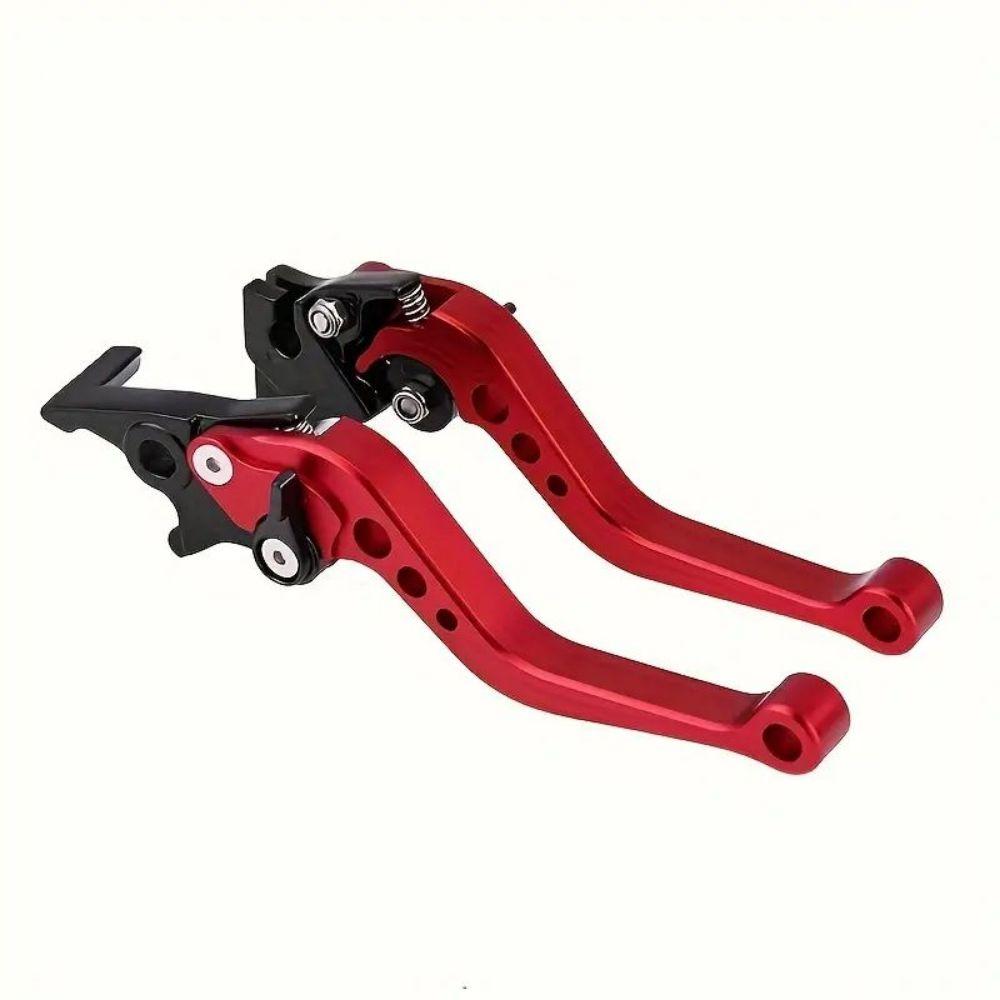 Motorcycle CNC modified handle multi-gear adjustable front disc rear drum brake handle