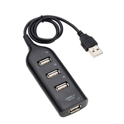 4-портовый высокоскоростной USB-хаб-разветвитель-адаптер для ПК, 2 расширения, ноутбук, компьютер