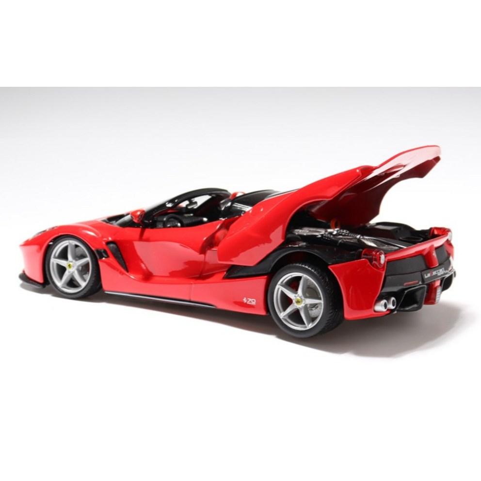 Бураго 1:24 Ferrari LaFerrari Aperta Кабриолет Металлическая Модель Автомобиля, Красный