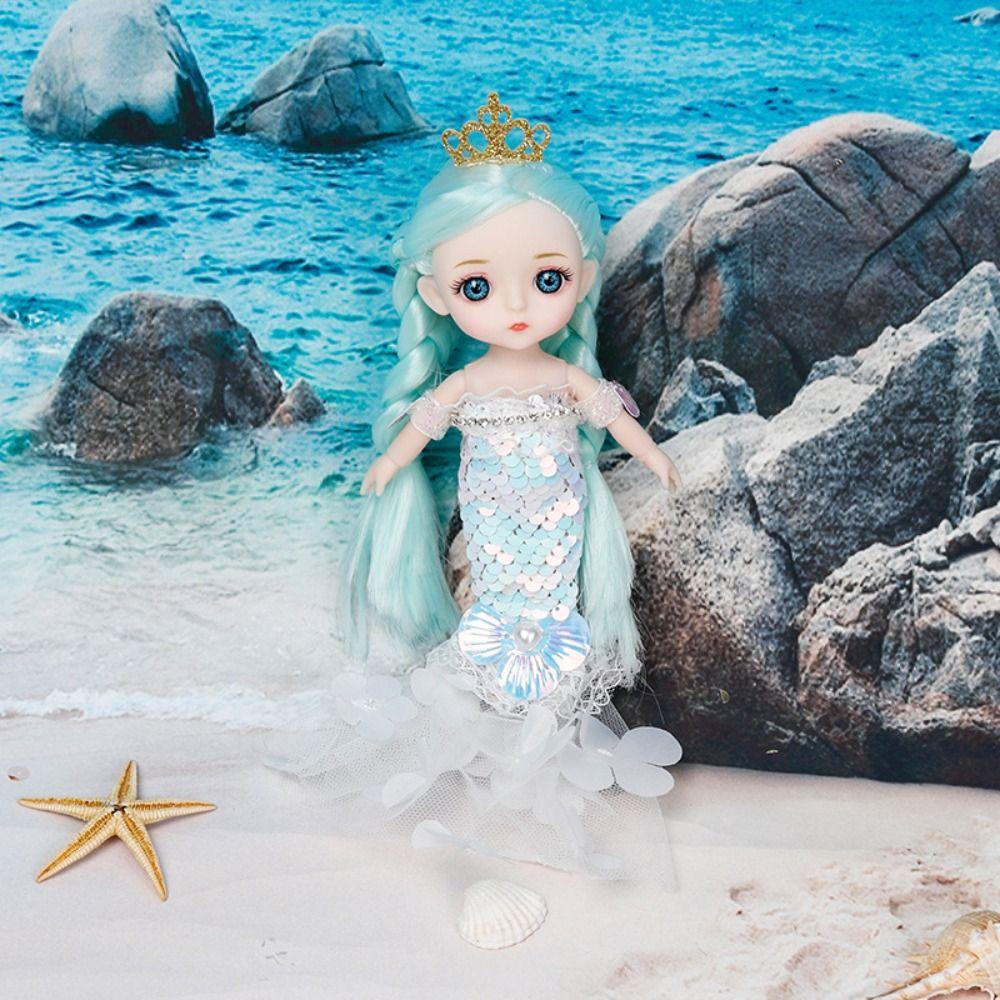 Кукла BJD 1/12 масштаба 16 см, фигурка 16 см, мини-кукла BJD 16 см, милая милая кукла BJD, подарки своими руками