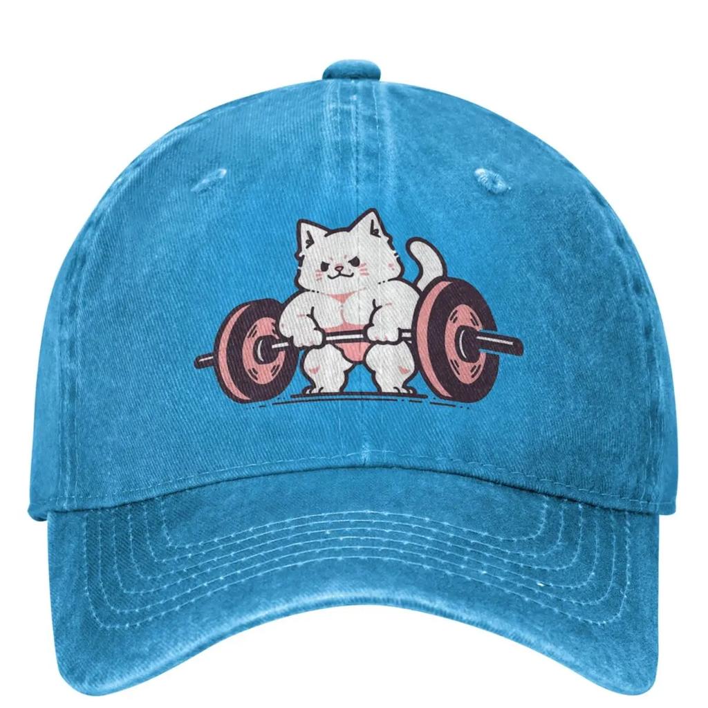Бейсболка для кошек Deadlift для бодибилдеров, пар, женщин, солнцезащитная кепка для дальнобойщиков, летняя, повседневная, для занятий спортом на открытом воздухе