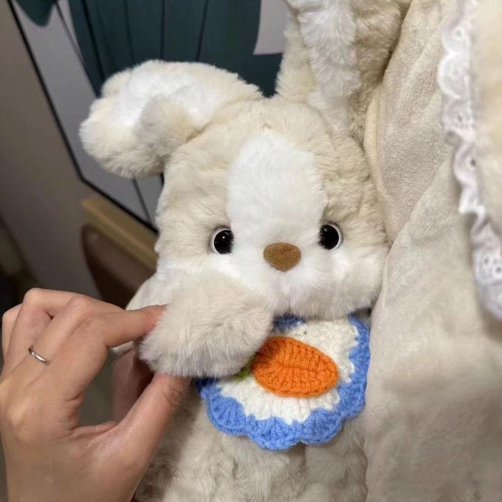Хлопковая кукла-кролик из ПП, плюшевая игрушка-кролик, мягкая игрушка, спит с куклой, плюшевая игрушка-кролик, дети