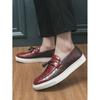 Summer New Large Size 47 Fashion Fringed Board Shoes Men's British Casual Europe Station Youth Foot Loafers