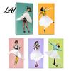 Stylish Tissue Storage Box Holder Creative Lady Flying Skirt Design Easy Access