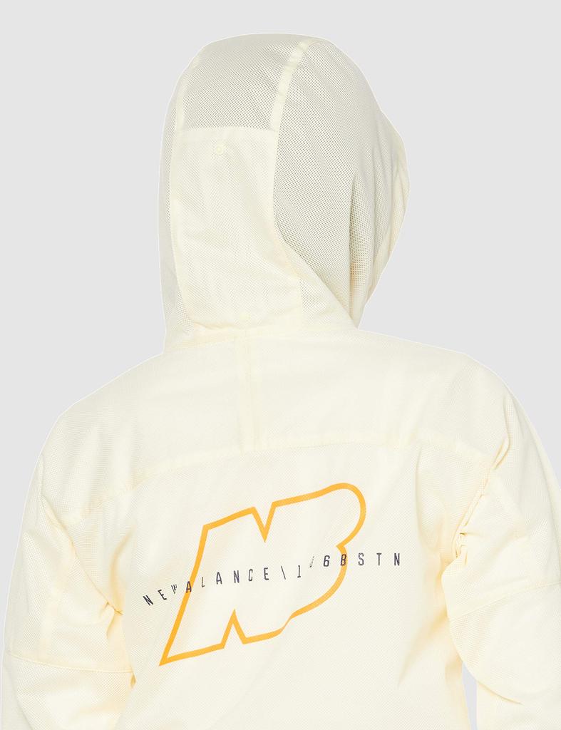 Водоотталкивающая куртка-бюстгальтер на молнии для гольфа, желтая 0 [New Balance] (Ветрозащитный/эластичный) / Женщины / 012-1120507 035_Очистить [S]