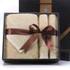 Подарочная коробка из трех предметов Полотенце для ванны из чистого хлопка Подарочная коробка Вышитый логотип 2118 Подарочная коробка с полотенцем для ванны Красивая и прочная