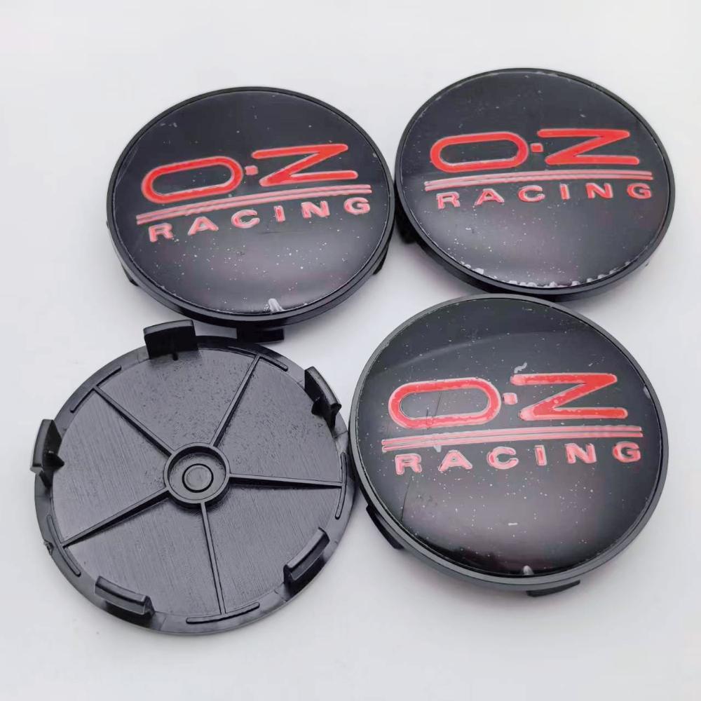 4 шт. Логотип OZ Racing Эмблема Колпачки на центр колес автомобиля 68 мм Зажимы 63 мм Колеса Колпачок ступицы Значок O.Z Колпачки дисков Пылезащитный чехол Автомобильные аксессуары