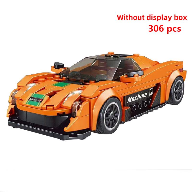 Технический Moc Car City Speed Champion Спортивный гоночный автомобиль Строительные блоки Кирпич Обучающие конструкторы Игрушки