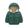 Детские пальто, зимние толстые куртки для мальчиков, теплая плюшевая утепленная верхняя одежда для девочек, меховая куртка с капюшоном, детская одежда, зимний комбинезон