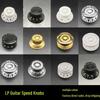 Transparent Colored Barrel-shaped Speed Knob for Electric Guitar/Bass Potentiometers