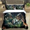 2025 Fashion Dinosaur J-Jurassic Park  Print Bedding Sets Bed Supplies Set Duvet Cover Bed Comforter Set Bedding Set Luxury Gift