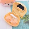 Cartoon Plastic with Mirror Holder Container Storage Soaking Box Contact Lens Case Contact Lens Kit
