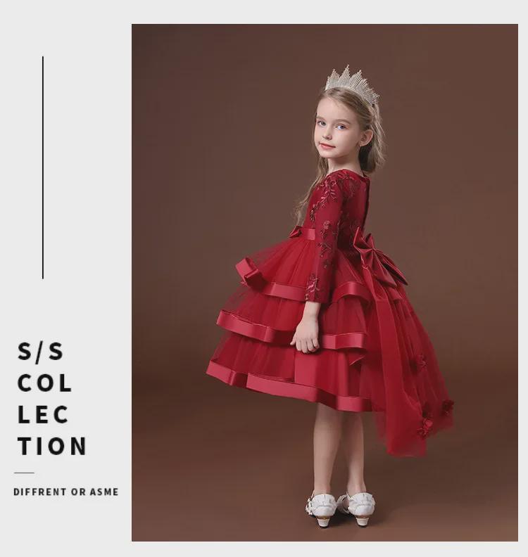 Платье-пачка принцессы для девочек международного класса - наряд для подиума и сцены