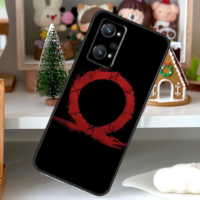 Чехол God of War для OPPO Realme C55 C35 C33 C31 C30 C25 C21Y C11 GT Neo 5 3T 2T Realme 10 9 11 Pro Plus