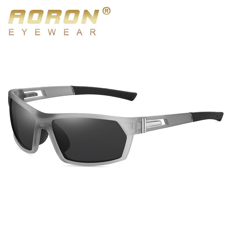 AORON модные мужские поляризационные солнцезащитные очки для улицы классический дизайн велосипедные очки антибликовые UV400 очки
