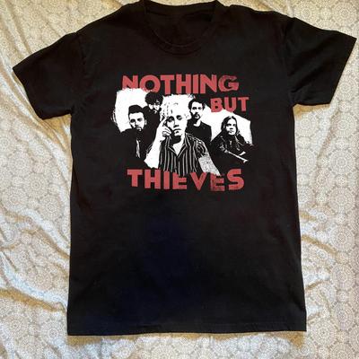 Коллекция Nothing but Thieves Футболка с логотипом группы Черная Все размеры S-5XL Унисекс Футболка
