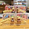 With Key Ring Capybara Card Holder Keychain PVC Transparent ID Card Holders  Boys Girls Gift