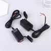 Водонепроницаемое USB-адаптерное зарядное устройство для мотоцикла, устанавливаемое на транспортное средство, 12 В, для телефона, двойной USB-порт, Quick Charge 3.0, с переключателем, аксессуар для мотоцикла
