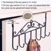 Yousheng Wall Mounted Coat Rack with Hooks Durable Construction Strong Load-bearing Easy To Install Hat Towels Clothes Hanger Hooks