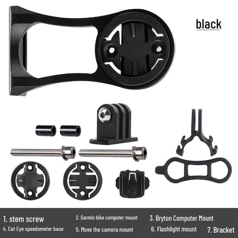 Кронштейн для крепления велокомпьютера и фонаря Garmin & CatEye