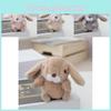 Adorable Rabbit Realistic Plush Keychain With Soft Pp Cotton Stuffing Cute Keyring Toy Perfect For Couples And Bags Car
