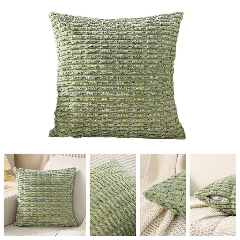 Прочность Вельветовая Наволочка с Невидимой Застежкой-молнией Украсит Любые Стили Декора Стандартный Размер 45x45см