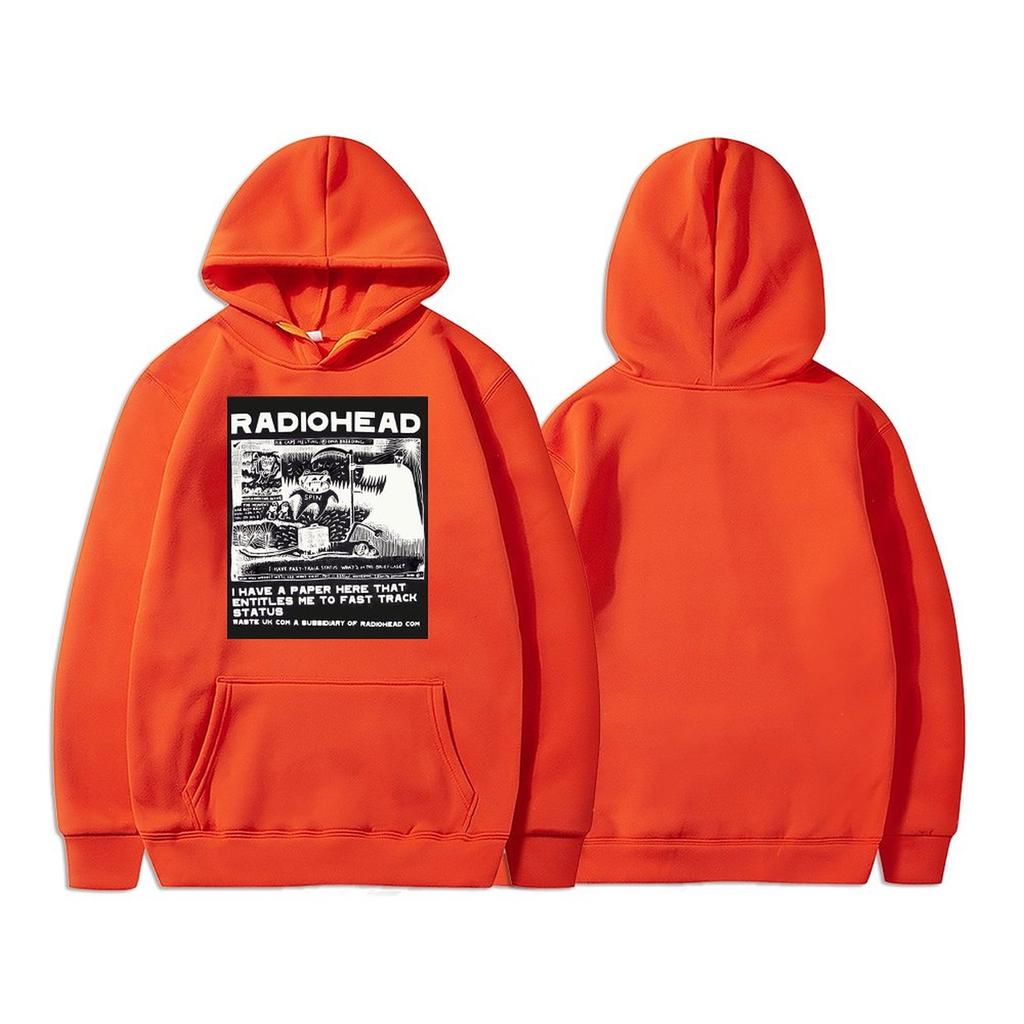 Radiohead Arctic Monkeys Hooded Sweater Fashion Hoodie Tees Tops Rock Boy Camastas Hombre Hombre