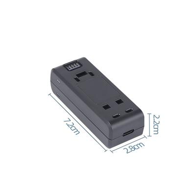 Концентратор быстрой зарядки для 360 One RS/R, основание с литиевой батареей, порт типа C, двойное зарядное устройство для аксессуаров для камеры 360 ONE R/RS