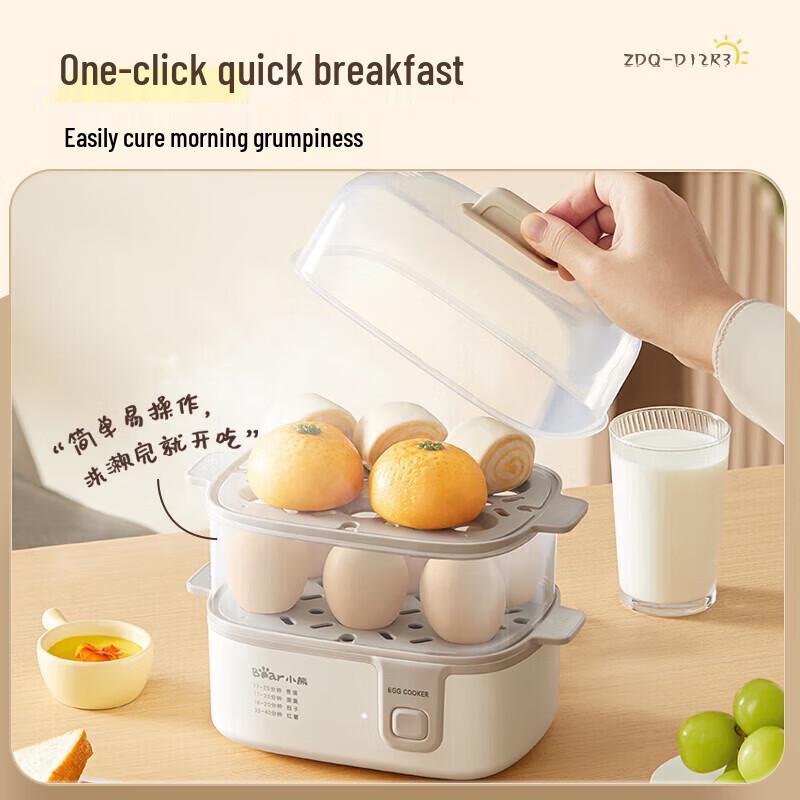 Bear Multi-functional Egg Cooker and Steamer CN plug (adapter included)