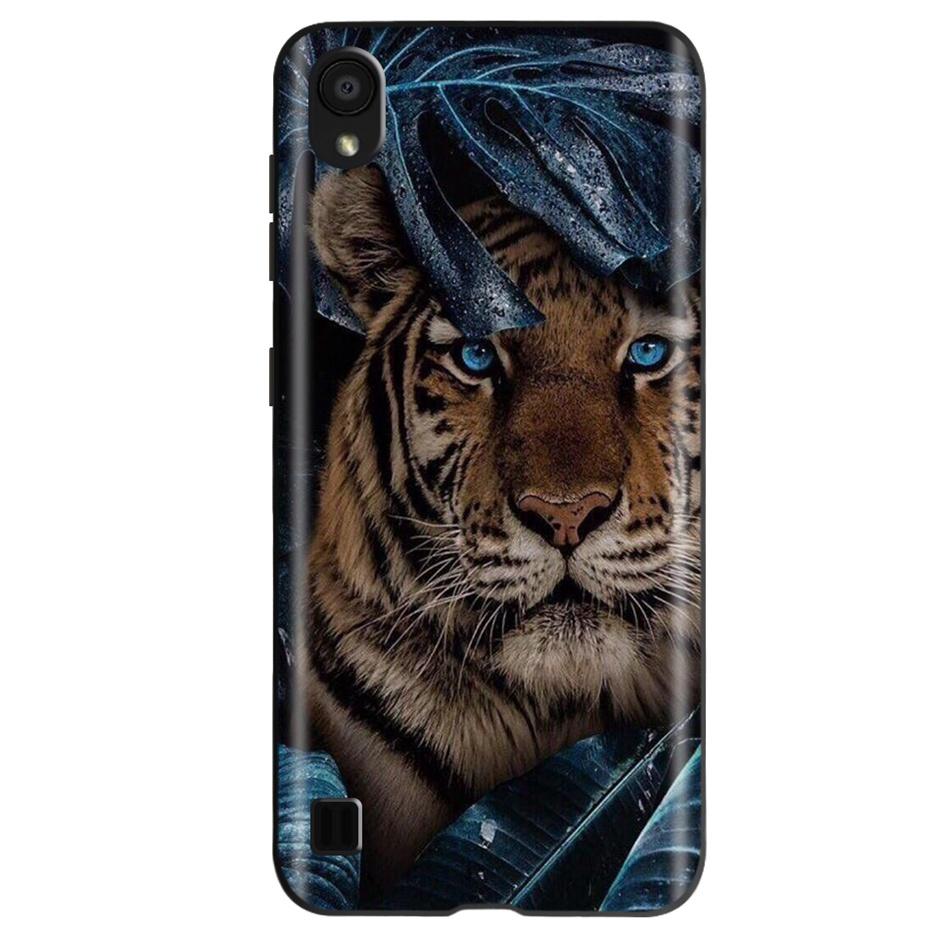 Fashion Cool Painted Case For ZTE Blade A5 2019 Soft SIlicone TPU Black Shockproof Bumper For ZTE A5 (2019) BladeA5 A 5 Funda