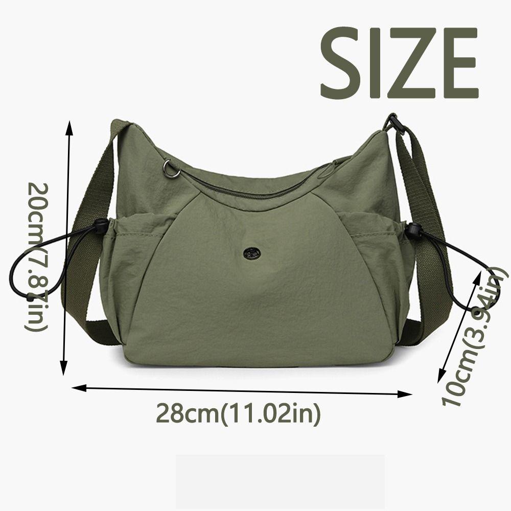 Ultra-light Women Crossbody Bags Large Capacity Tote Bag Leisure Messenger Bag School