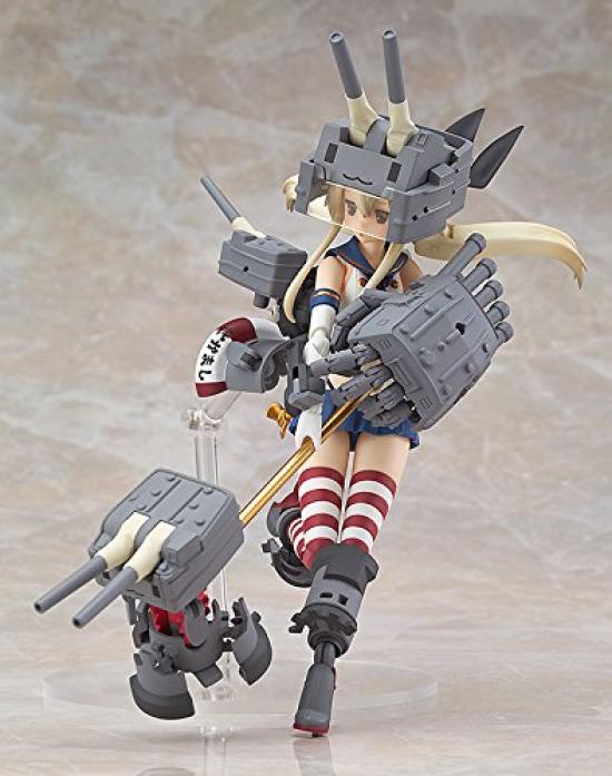 Kantai Collection Гокин Шимаказе раскрашенная подвижная фигурка -KanColle- Немасштабная ABS и ПВХ и литье под давлением