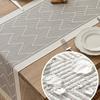 Home Decor Nordic Style Table Runner with Tassel Waterproof Table Cloth Polyester Washable Table Cover Festival