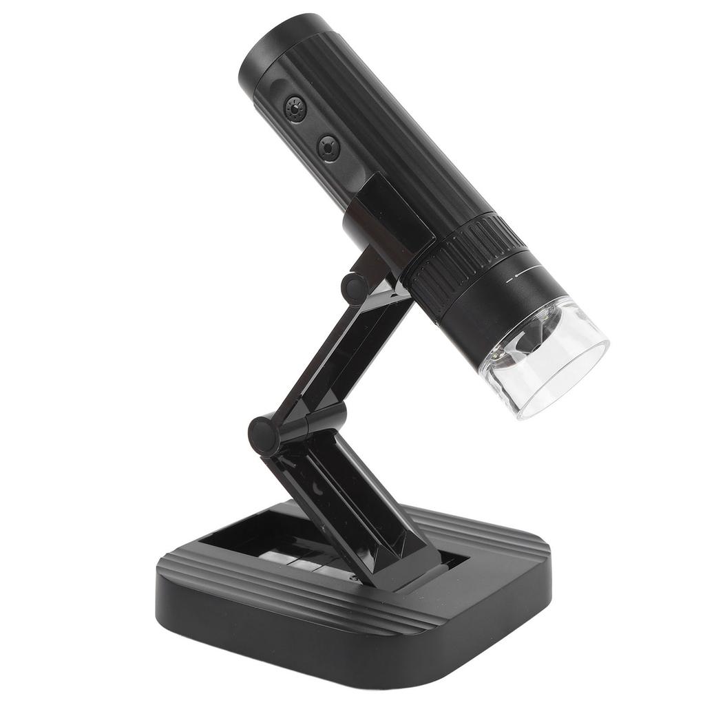 Цифровой микроскоп с регулируемой подставкой 1080P HD 50X до 1000X 8 светодиодных лампочек Беспроводной USB Монета