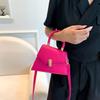 Trendy Small Square Shoulder Bag For Women Chic And Simple Handbag With Lock Summer 2023