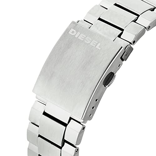 DIESEL Watch MEGA CHIEF DZ4308 Mens Silver Parallel Import