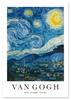 Плакат Ван Гог звездная ночь