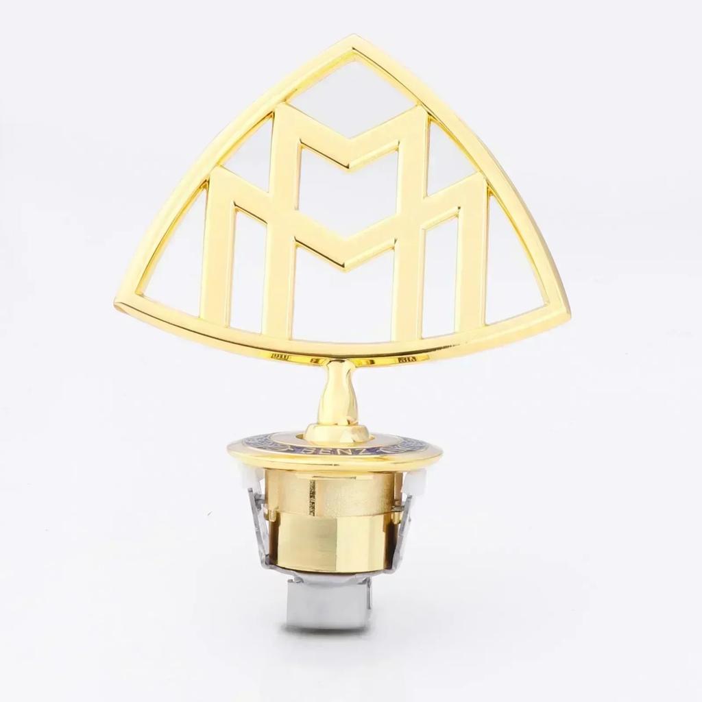 CRU1 Car Engine Hood Emblem Front Bonnet Chrome Mark Accessorie For Mercedes Benz C E S Class W204 W205 W212 W213 W211 W220 W222 W223