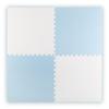 Ricokids Large Foam Puzzle Mat 60x60 Cm 4 Pcs Blue and White