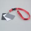3in1 Pocket-Size Digital White Black Grey Balance Cards Camera Accessory 18% Gray Card with Neck Strap for Digital Photography