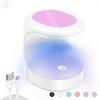 Professional Mini UV Nail Lamp - Portable LED Nail Dryer for Gel Nails - Innovative Nail Art Tool with USB Cable - Quick and Efficient