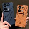 Aircraft Route Print TPU Soft Case For Xiaomi 13T Pro Redmi X6 M6 Pro Note 14 Pro 13 12 11 10 Pro Matte Leather Texture Shockproof Slim Phone Cover